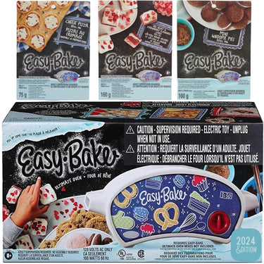 Easy Bake Oven Baking Bundle 3 (Oven + 3 Mixes + Rainbow Sprinkles + Mini Whisk) - Easy Bake Oven.com